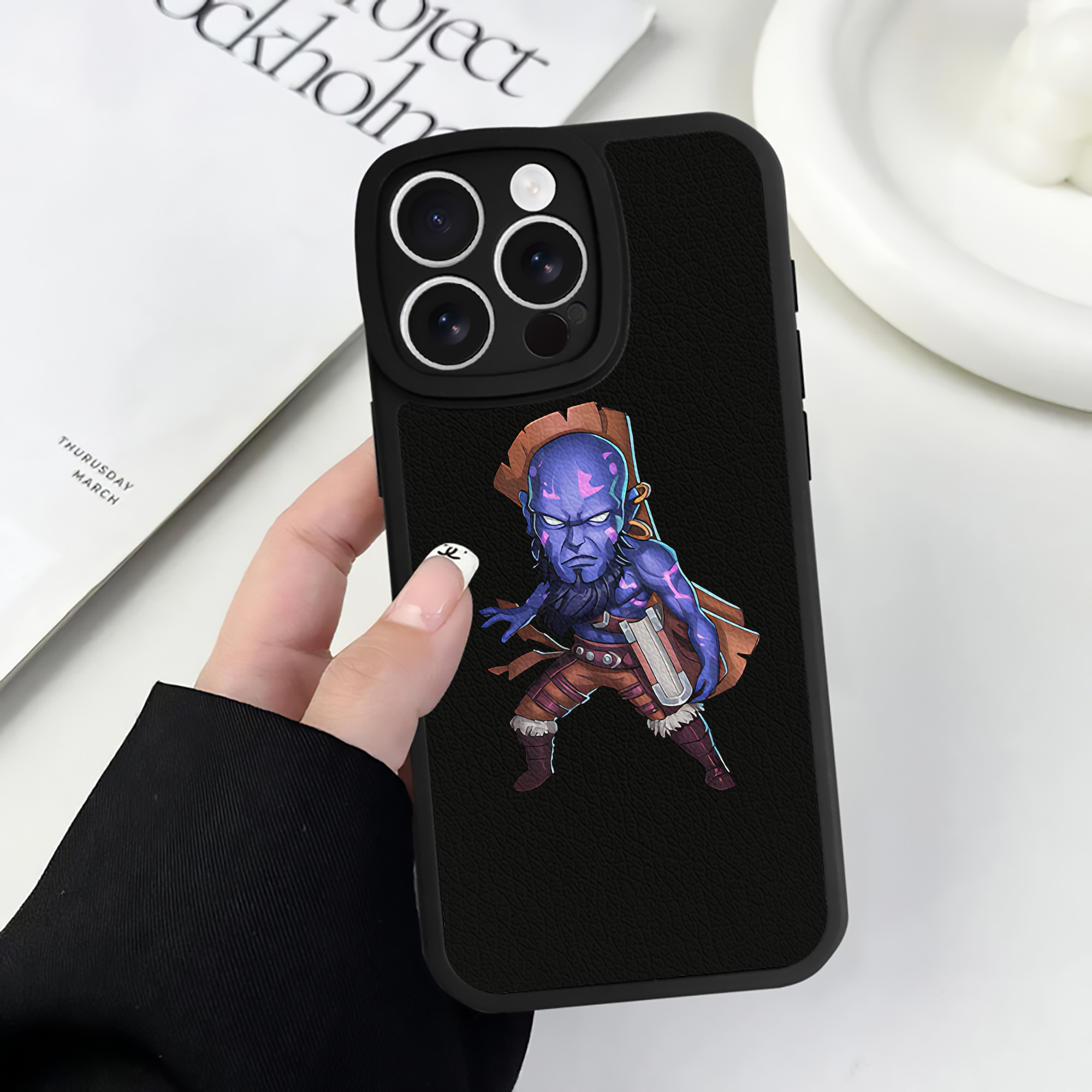 リーグ・オブ・レジェンド League of Legends LOL 【iPhone 16シリーズ対応】シリコンスマホケース（レザー調） 材質：シリコン
